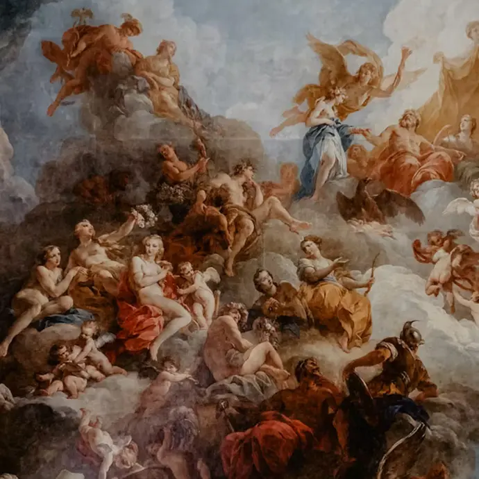 The Apotheosis of Hercules by French artist François Lemoyne